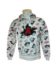 Cozy Fall Street Wear South Pole x Astro Boy Patch & Tile Men’s Graphic Hoodie M