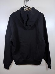 Filling Pieces Mens French Terry Sweatshirt Hoodie Sustainable Black Sz Medium