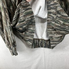 Mens Retro VTG Real Tree Bottomland Hoodie Medium AOP Soft Cotton Blend