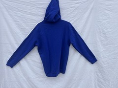 adidas Essentials Fleece 3-Stripes Full-Zip Hoodie Fleece LT Legend Ink NEW