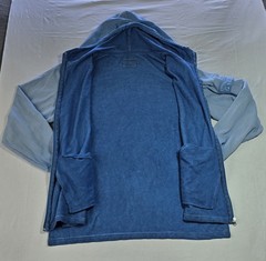 Parish Nation 2XL Blue Zip Hoodie PRSH 0506 Logo 100% Cotton Made in India