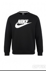Nike Sweatshirt Men’s Sportswear Club Fleece Crew Neck Futura Logo Jumper – New