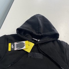 Puma NEW Mens Modern Basics 22 Hoodie SMALL NEW Black Front Kangaroo Pocket S