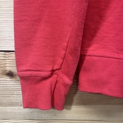 Champion Sweatshirt Large Red Basic Spellout Logo GF88H Cotton Blend Crew B85