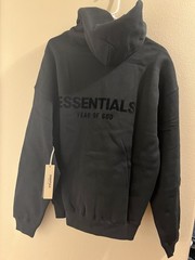 Large Essential Stretch Limo Hoodie Men’s Size L Black