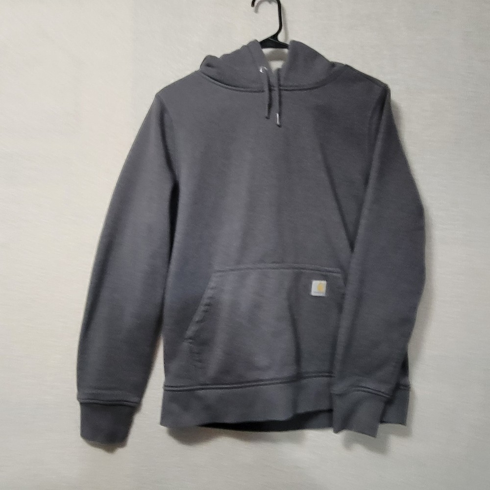 mens Carhartt hoodie grey size m pullover Relaxed Fit