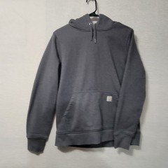 mens Carhartt hoodie grey size m pullover Relaxed Fit