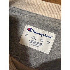 Champion Mens 2XL Oatmeal Heather Angry Bear Sailor Hat Graphic Sweatshirt C6200