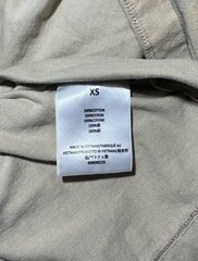 ESSENTIALS Men’s Beige Logo Crewneck Fleece Pullover Sweatshirt Size XS