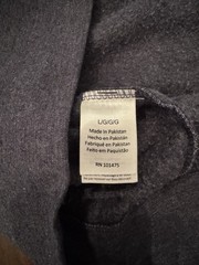 John Deere Hoodie Adult Large Heather Dark Gray/Blue Hue Sweatshirt Casual Mens