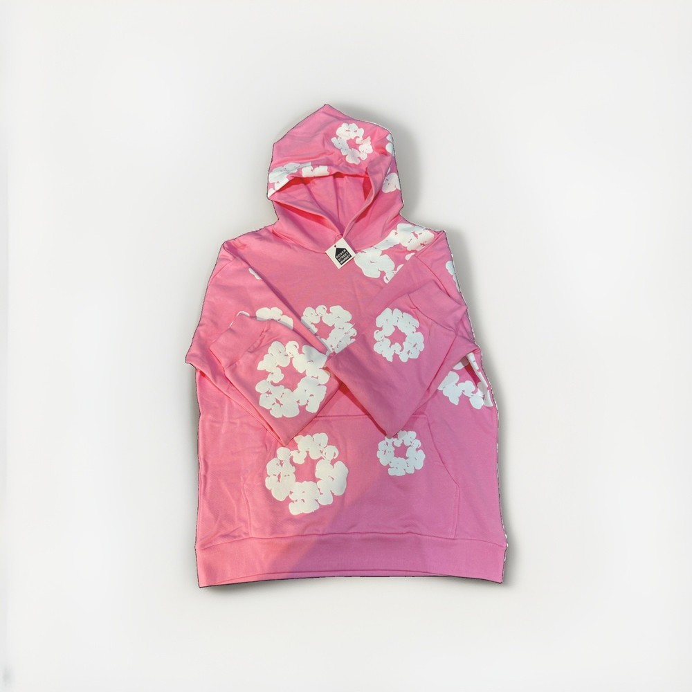 Denim Tears Pink Hoodie Size Medium 100% Authentic With Tags👍👍🔥🔥