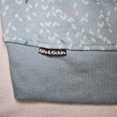 Alife & Kickin Green Sweatshirt All Over Print Sustainable Gorpcore Crewneck XXL