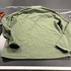 llbean Men’s All Season Access Fleece Pullover M Green New