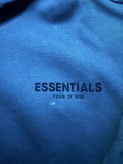 Essentials Black Stretch Limo Hoodie