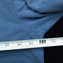 Peter Millar GOLF Hoodie Sweater -M- Slate Blue STRETCH Crown Comfort MODAL