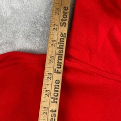Letter A Alvin and Chipmunks Graphic Hoodie L Red Collegiate Streetwear Retro