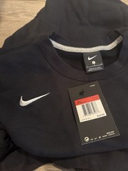 Nike Club Fleece CrewSweatshirt 835589-010 Men’s Size Large