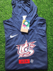 USA Baseball Nike 2026 World Baseball Classic Dri-FIT Hoodie Long Sleeve Sz XL