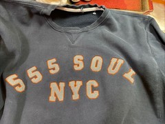 Vintage Triple Five Soul Sweatshirt. 555 Soul NYC. 2000s Rare & Gorgeous. Large.