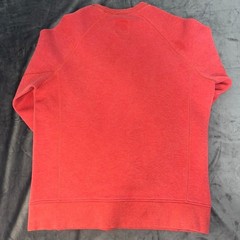 Nike Men’s Red and Orange Sweatshirt