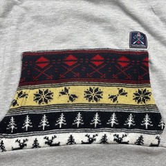 Picture Organic Clothing Hoodie Mens L Gray Christmas Holiday Sweater Knit