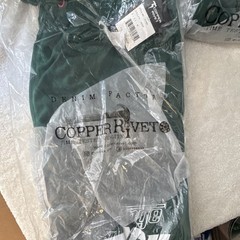 Copper Rivet Men’s Green Fast Track Shorts Logo Long Size M Regular MSRP $37.50