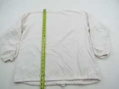 VINTAGE Athletic Works Sweatshirt Mens M? Fit For Life Pockets Drawstring White