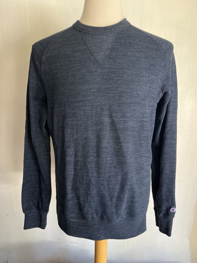 CHAMPION ATHLETIC APPAREL Official Retro Blue Crew Neck Sweatshirt Size Small