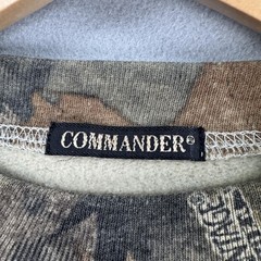 Commander Sweatshirt Mens Large Brown Camo Crewneck Fleece Hunting Outdoor Gear