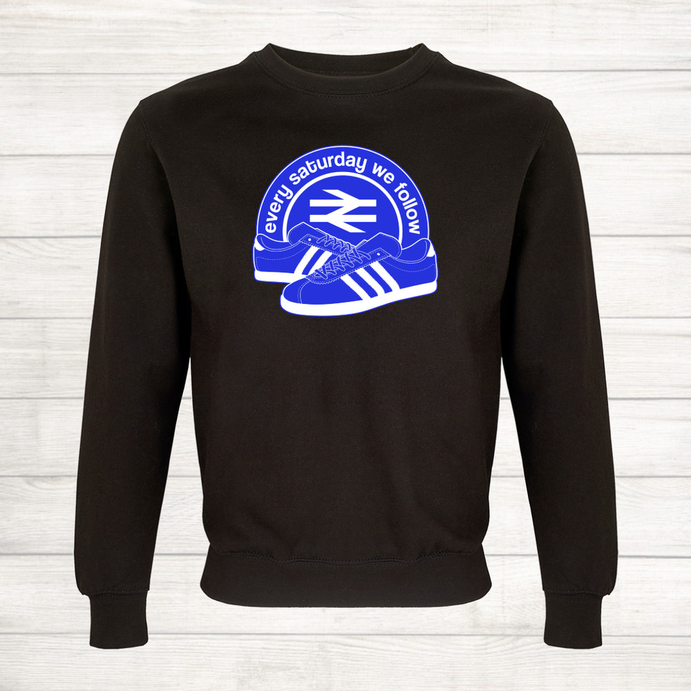 Chelsea Brighton Everton Birmingham Cardiff Every Saturday Football Sweatshirt