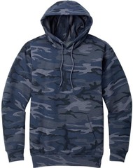 Camo Fleece Pullover Hoodie Camouflage Casual Cotton Blend Hooded Sweatshirt
