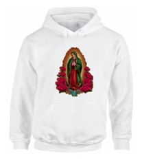 Virgen De Guadalupe unisex 100% Cotton Custom Hoodie Sweater S,M,L,XL,XXL