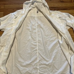 Military hoodie 2 cotton White One Size Front Ties Long Sleeve Cotton Kimono