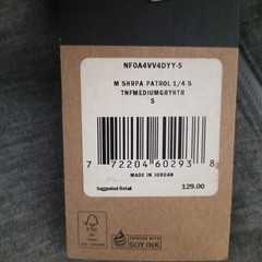 The North Face Sherpa Patrol 1/4 Snap Fleece. Medium