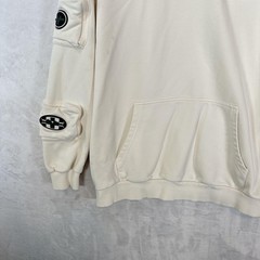 Peacebird Hoodie Mens S Cream Super China Pullover Cargo Logo Street Wear