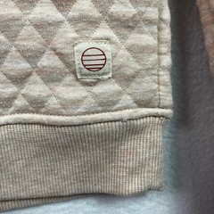 Marine Layer Men’s Corbet Quilted Crewneck Size Medium Oatmeal
