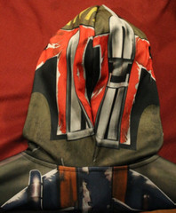 Star Wars Boba Fett Full-Zip Hoodie with Zip Face Mask Size Small – US Seller