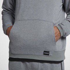 Hurley Men’s Dri-FIT Disperse Pullover Hoodie Black Gray Blue Size Large NWT