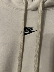 Nike Monogram Aop Hoodie Men LargeBeige Cream Center Check Gym Daily Swoosh Logo