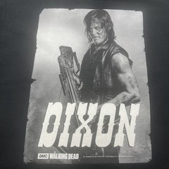 The Walking Dead Sweatshirt Men L Large Dixon AMC 2016 Black