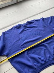 80s United Colors Of Benetton Xlarge Blue Sweatshirt RARE Archive Mens Xlarge