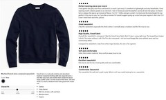 JCREW sweatshirt navy french terry dark blue plain basic crewneck XXL 2XL NWT nr