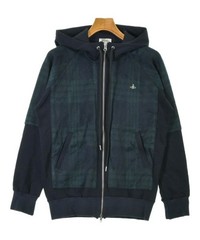Vivienne Westwood MAN Hoodies NavyxGreen 44(Approx. S) 2200705396141