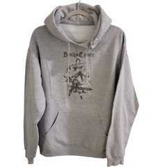 Black Clover Anime Gray Graphic Hoodie Asta Yuno Noelle Men’s L Unbranded
