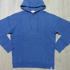 PETER MILLAR Mens S SMALL HOODIE LAVA WASH RAVINE BLUE PULLOVER SWEATSHIRT