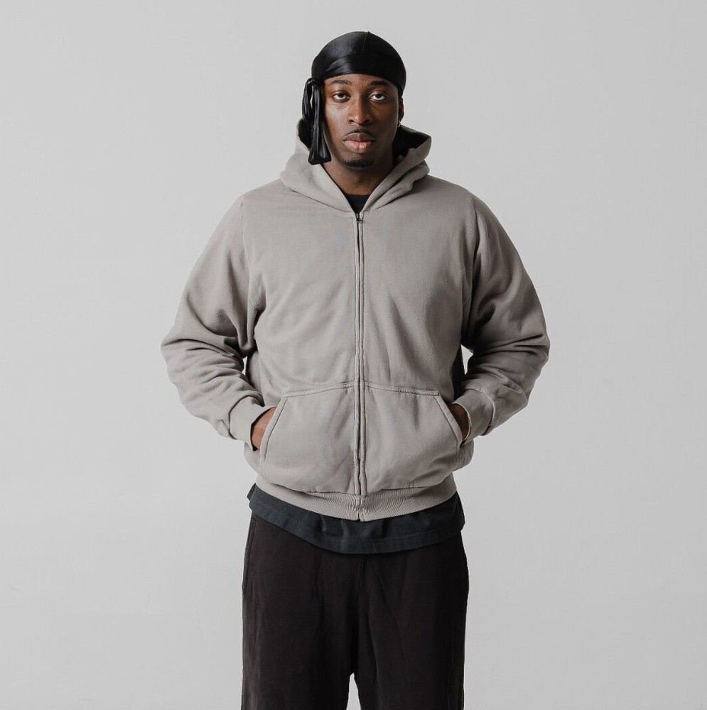 Yeezy Gap Full Zip Sweatshirt Hoodie Gray Unreleased Season YZY ALL SIZES