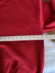 VTG Jerzees Russell Unisex Deep Red Blank 50/50 Crewneck Sweatshirt USA Sz XL