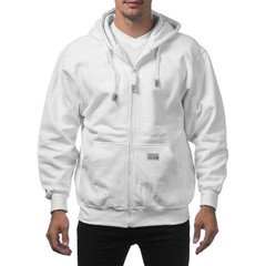 Pro Club Men’s Heavyweight Full Zip Fleece Hoodie