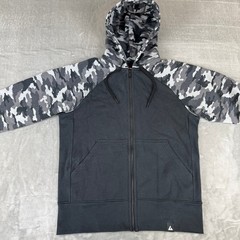 American Giant Classic Zip Hoodie Mens Medium Black Camo Heavy $168 USA New NWOT