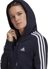 ADIDAS Essentials WOMEN Fleece 3-Stripes Full-Zip Hoodie